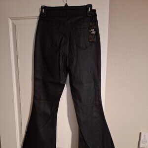 JQ Black Faux Leather Pants (Brand New)